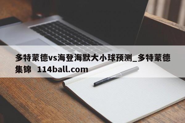 多特蒙德vs海登海默大小球预测_多特蒙德集锦  114ball.com